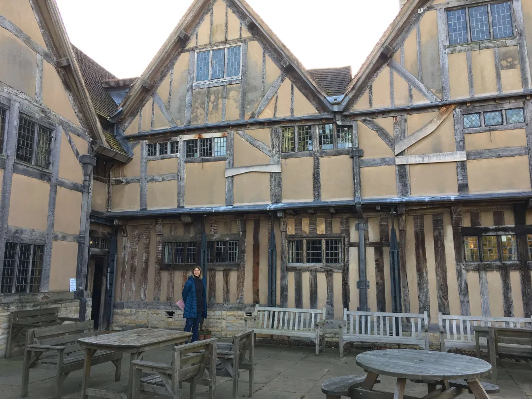 La casa de Shakespeare en Stratford-upon-Avon
