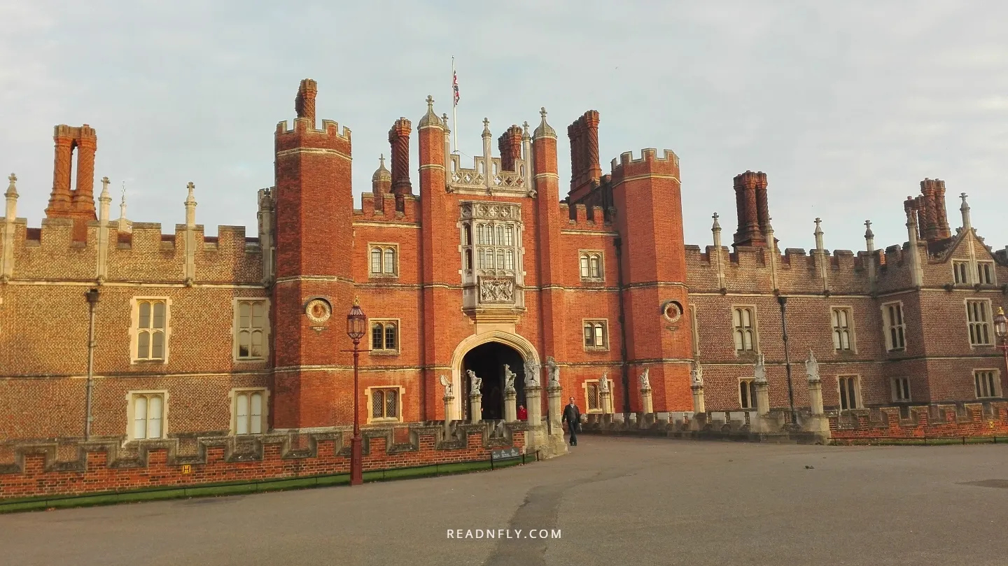 Palacio Hampton Court en Inglaterra