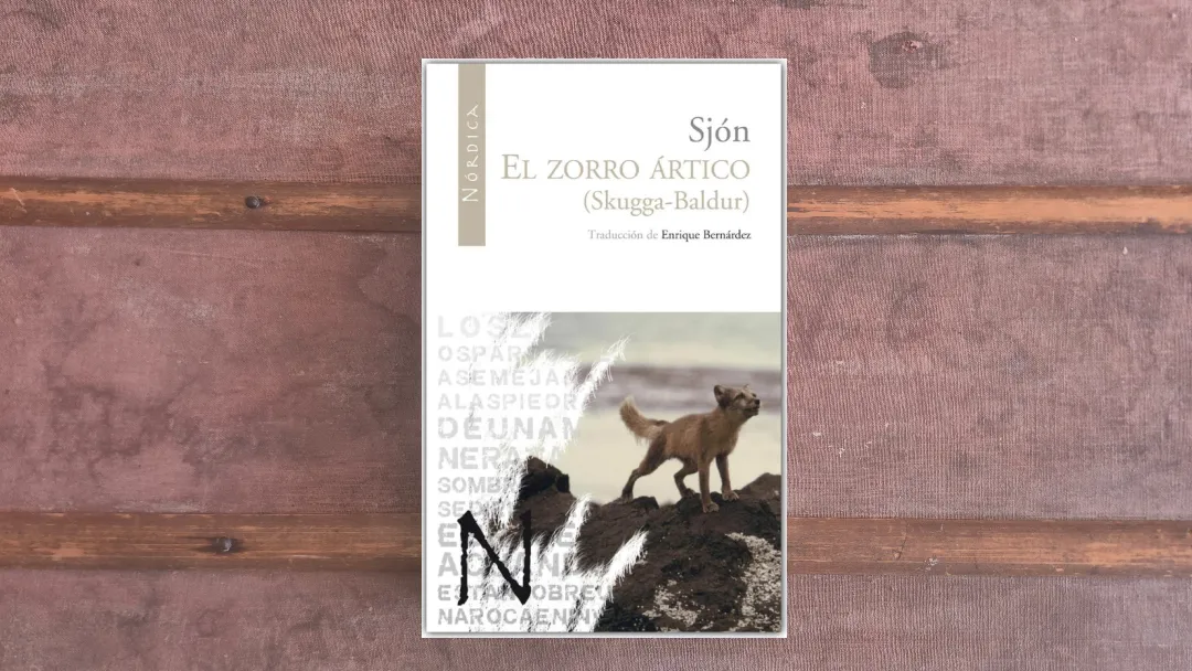 Libro El zorro ártico de Sjón, editado por Nórdica