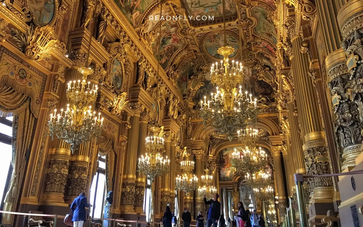 Salón principal de la Ópera Garnier