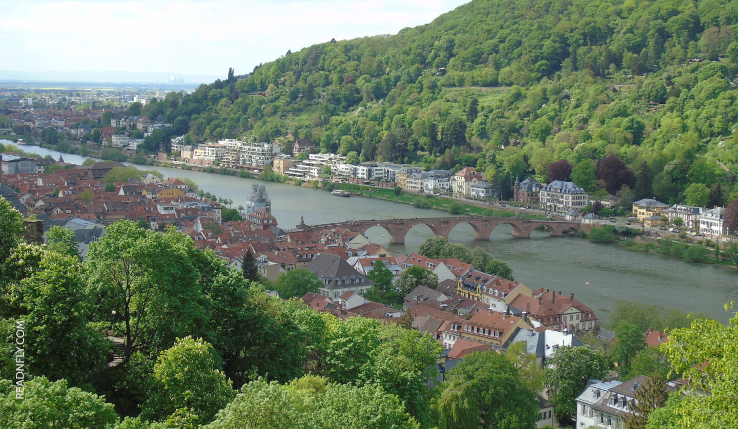 Heidelberg vista panorámica
