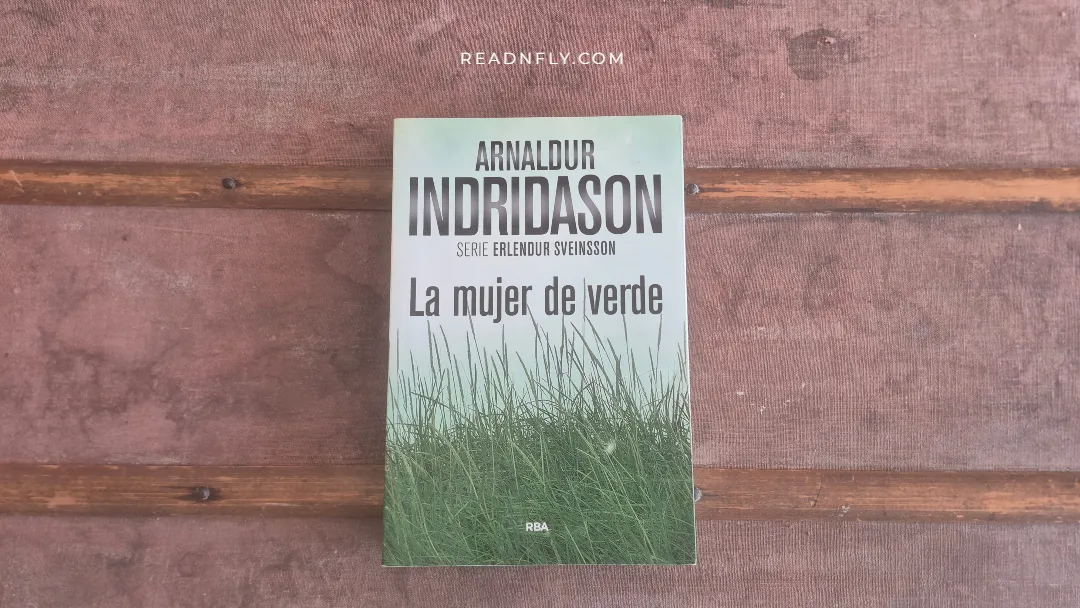 Libro islandés La mujer de verde de Arnaldur Indridason