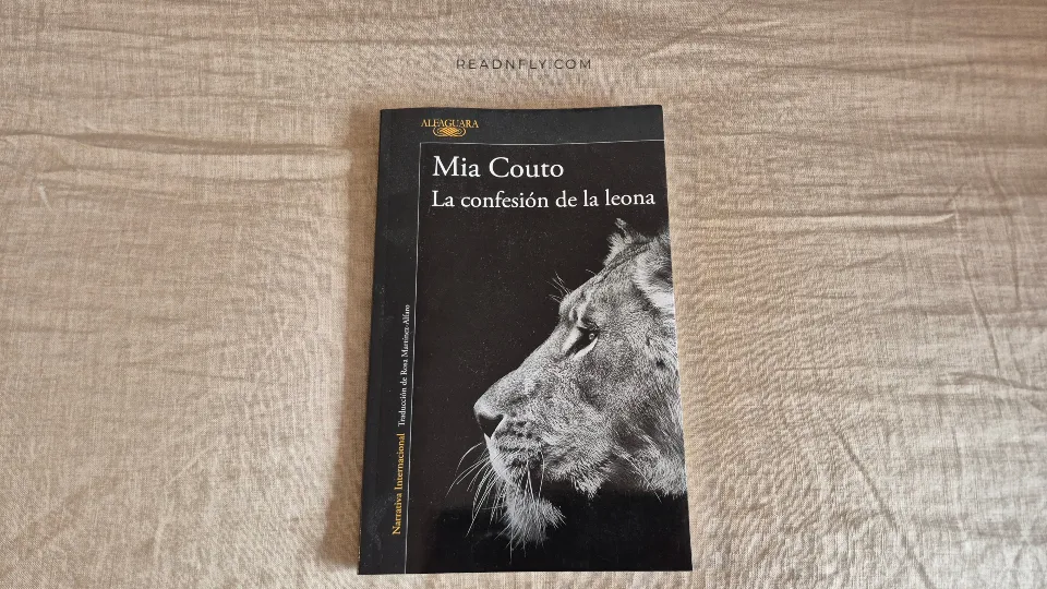 Libro La confesión de la leona, d eMia Couto, Edición Alfaguara, 2025