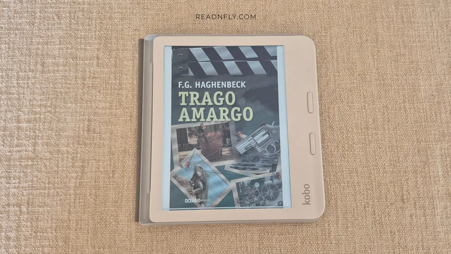 Portada del libro digital Trago amargo de Francisco Haghenbeck