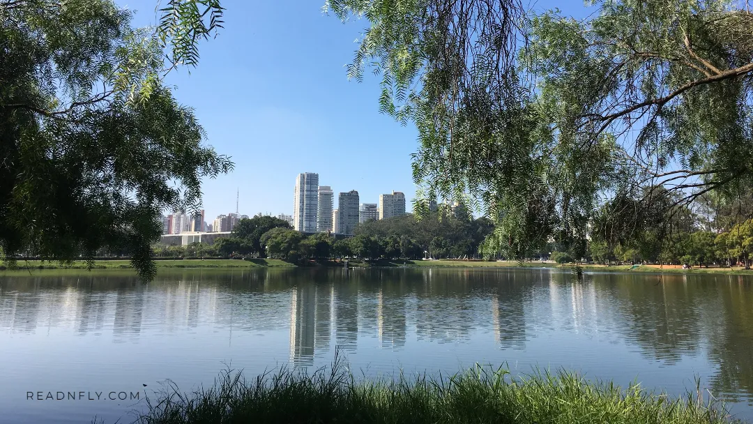 Parque Ibirapuera en San Pablo Brasil